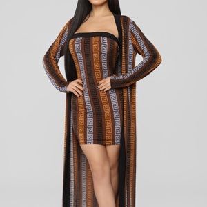 Fashion nova 3 piece suit.